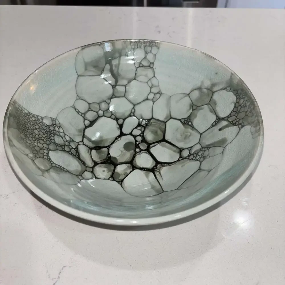 Ritter Platinum Collection 945 9-inch Bubble Glaze Serving Bowl